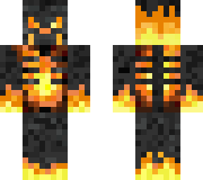 the blazing skull