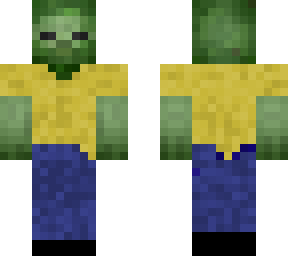 zombie with yellow