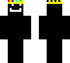 black blob with crown