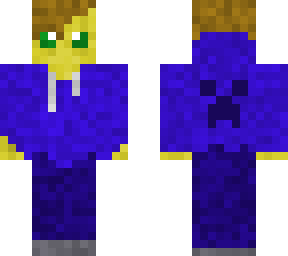 blue gamer boy