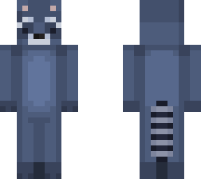 blue raccoon