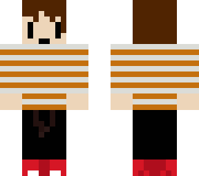 boy in striped clothes