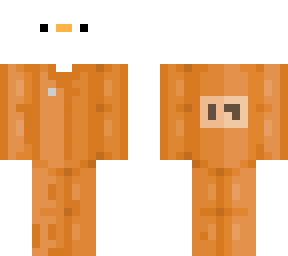 buff goose with prison outfit