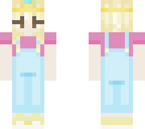 bumbl3tv princess bubblegum overalls