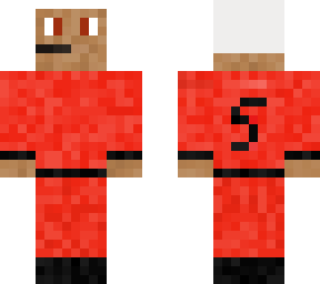 cool red man
