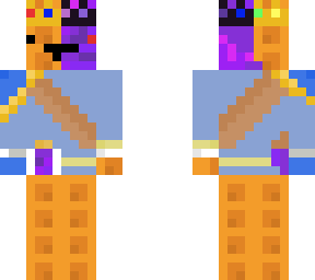 corrupted  king waffle with corrupted potion