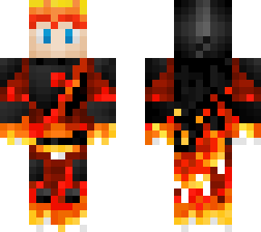 flaming knight