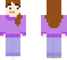 girl with brown hair
