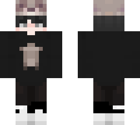 jirot racoon hat + trash can