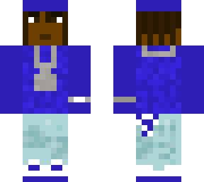 lil loaded in blue