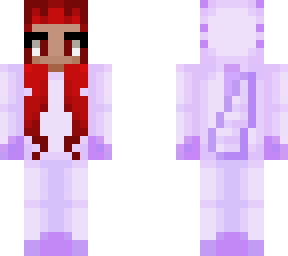 purple axolotl skin onsie for my best friend