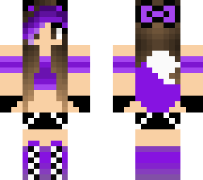 purple fox girl edit (borderless tail) original not mine