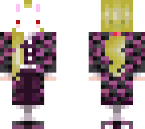 vanny in pink tanjiro outfit.