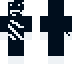 white and black man