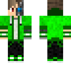 ~green half robot~
