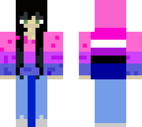 bi/gendefluid girl