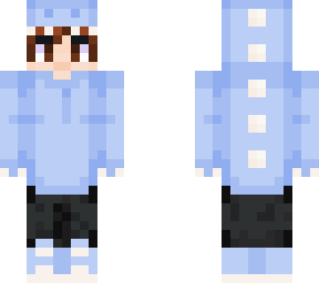 blue dino outfit