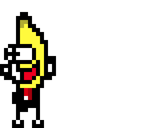dancing banana (in a suit) ce