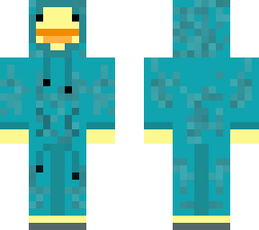 duck in hoodie