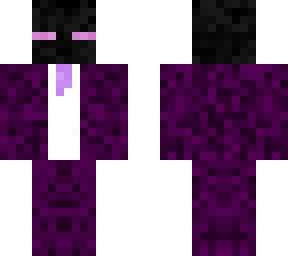 enderman in a suit and tie