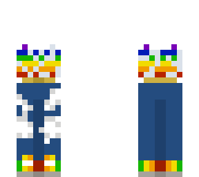 fixed rainbow cow outfit