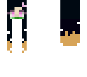 nezuko head base(please credit then comment on my page that you've used)