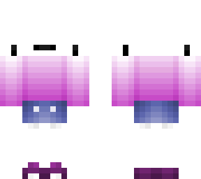 purple offshoulder sweater template