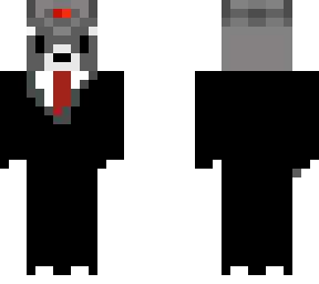 racoon king in suit