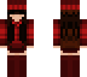 red beanie