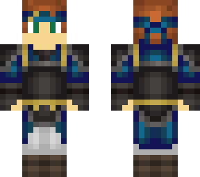 sao klein with blue armor