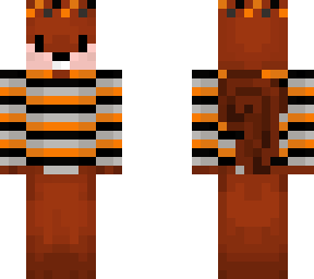 squirrel with halloween sweater