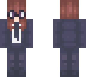 suit and tie, fem version