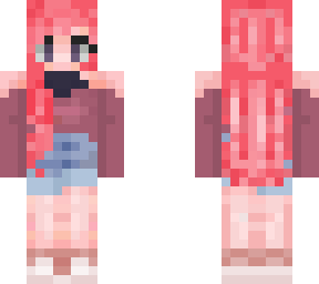 axolotl girl alternate outfit