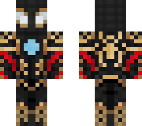 black spider-man