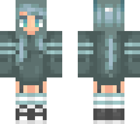 blue girl