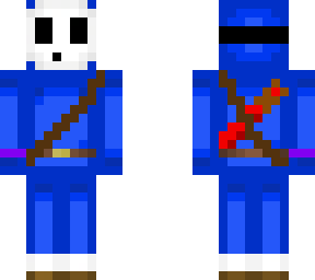 blue shy guy with red sword (updated)