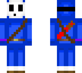 blue shy guy with red sword
