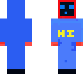 blue slime skin