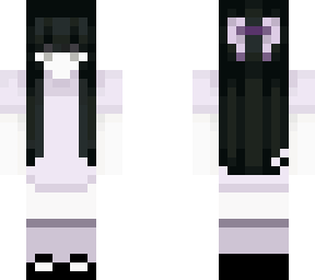 ghost bunny with bow