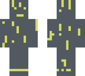 glowing man