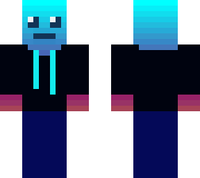 gradient with hoodie
