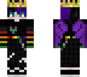 pride king with wings
