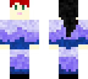 red+black hair girl
