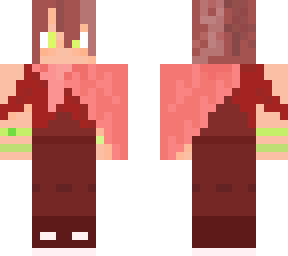 red-ish tad green guy