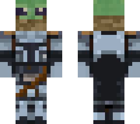yoda in mandalorian suit (please don't claim as your skin)