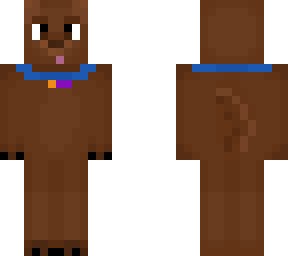 chocolate labrador but now i can see with my netherite helmet