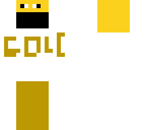 gold mask