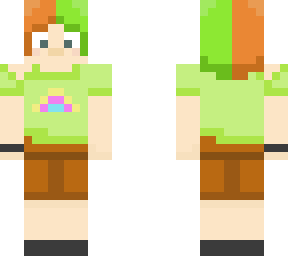 green and orange