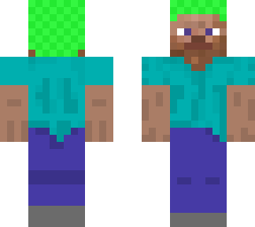 green steve (with effects)