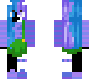 half enderman half ghost girl